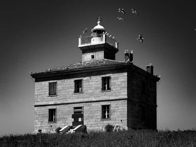 Verlassener Leuchtturm Cres