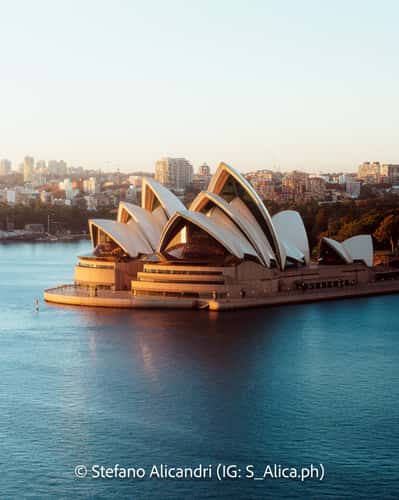 View from Sydney Harbour Bridge 
