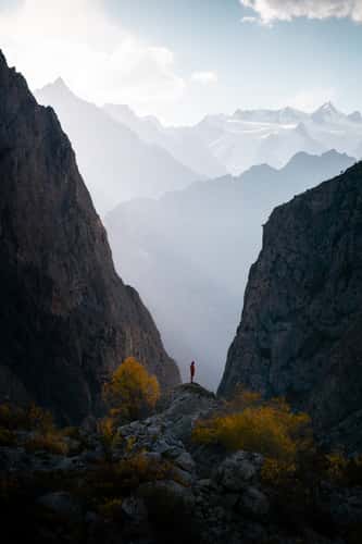 View from the top of Nangma Valley