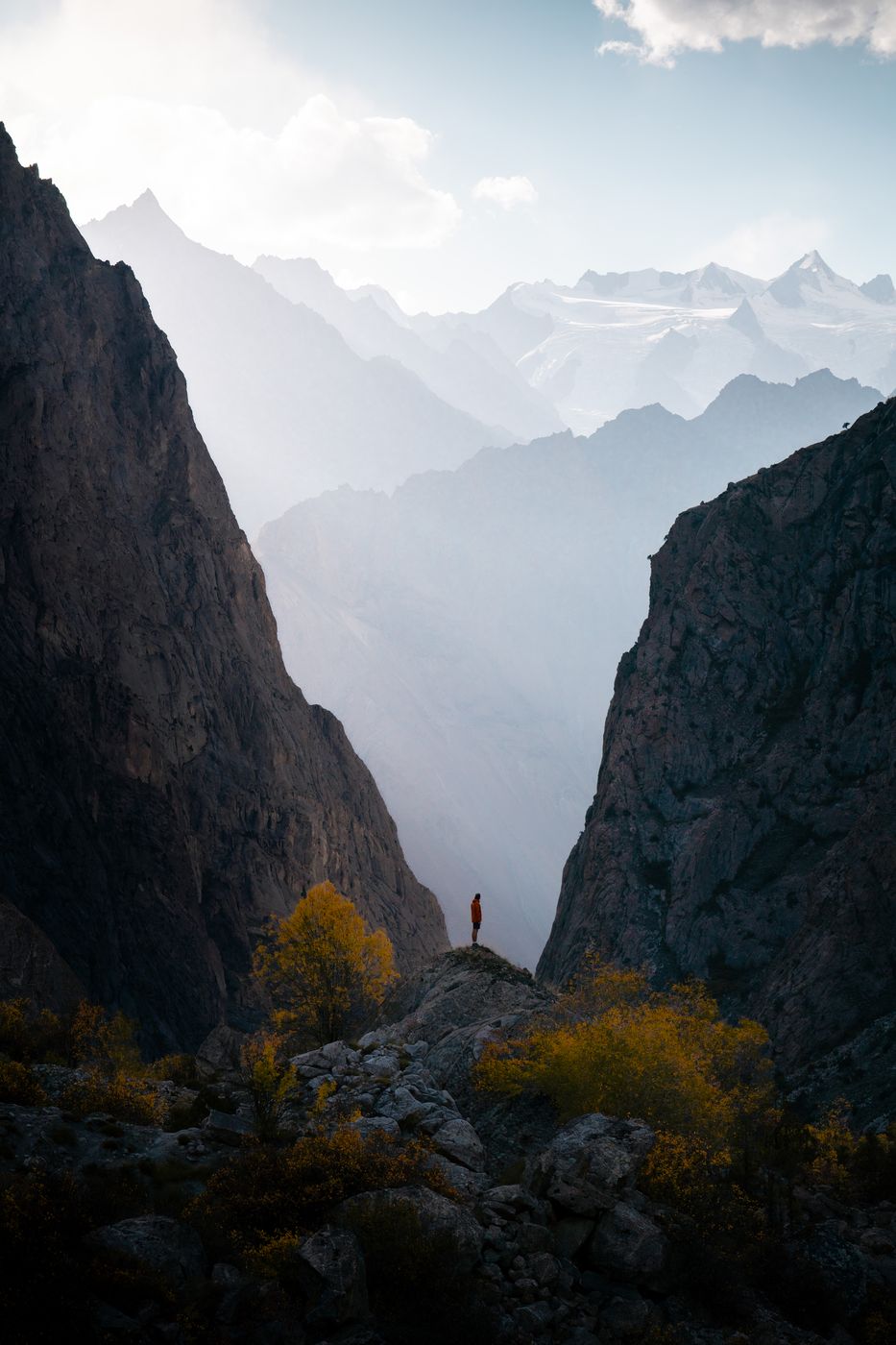View from the top of Nangma Valley, Pakistan