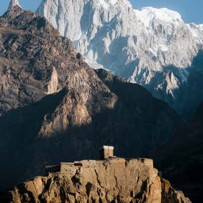View of Altit Fort from Below, China