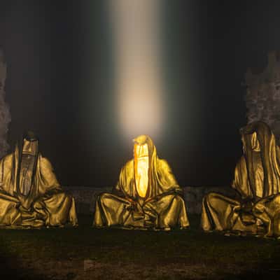 Wächter der Zeit, Burgruine Waxenberg, Austria