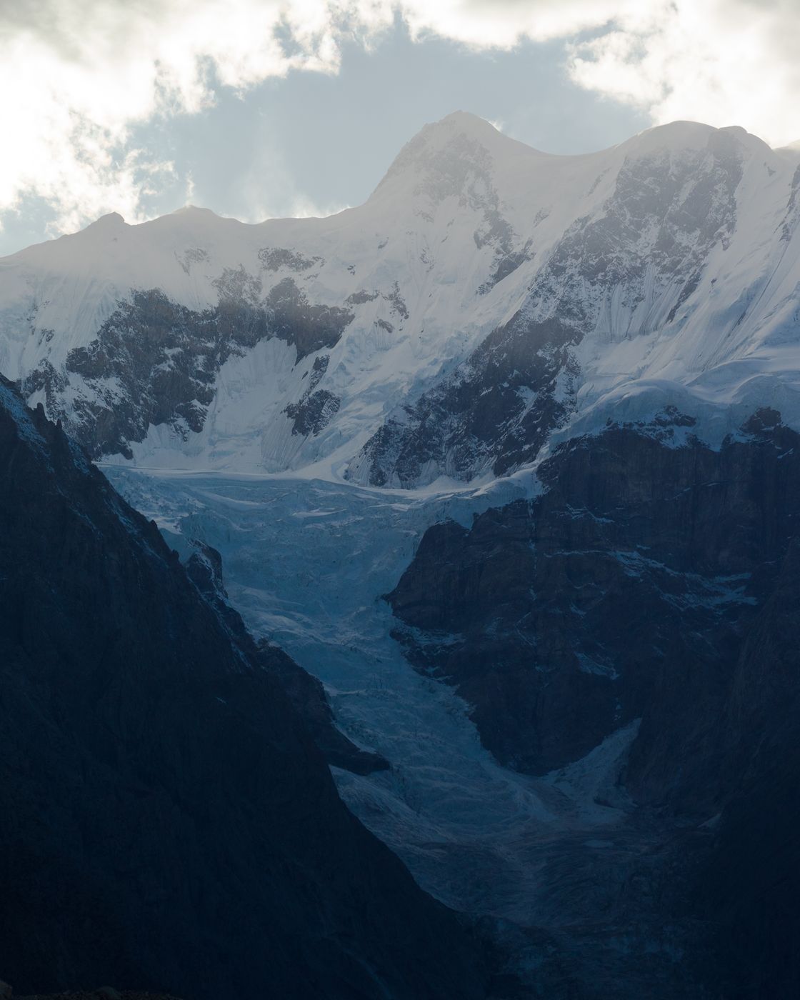White Glacier Passue, China