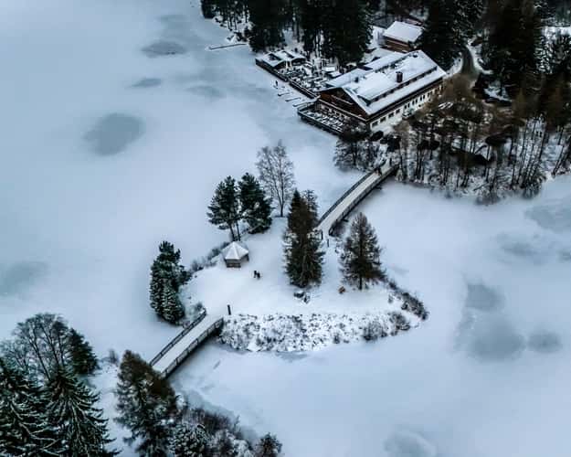 Winterwonderland am Fichtelsee