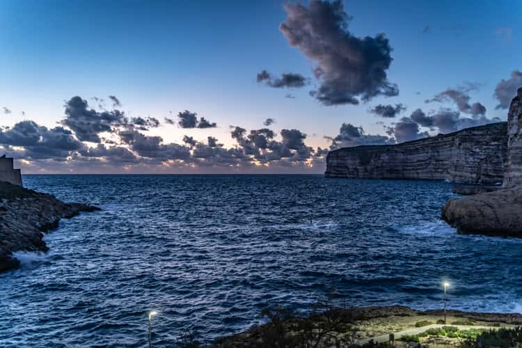 Xlendi Bay Sunset