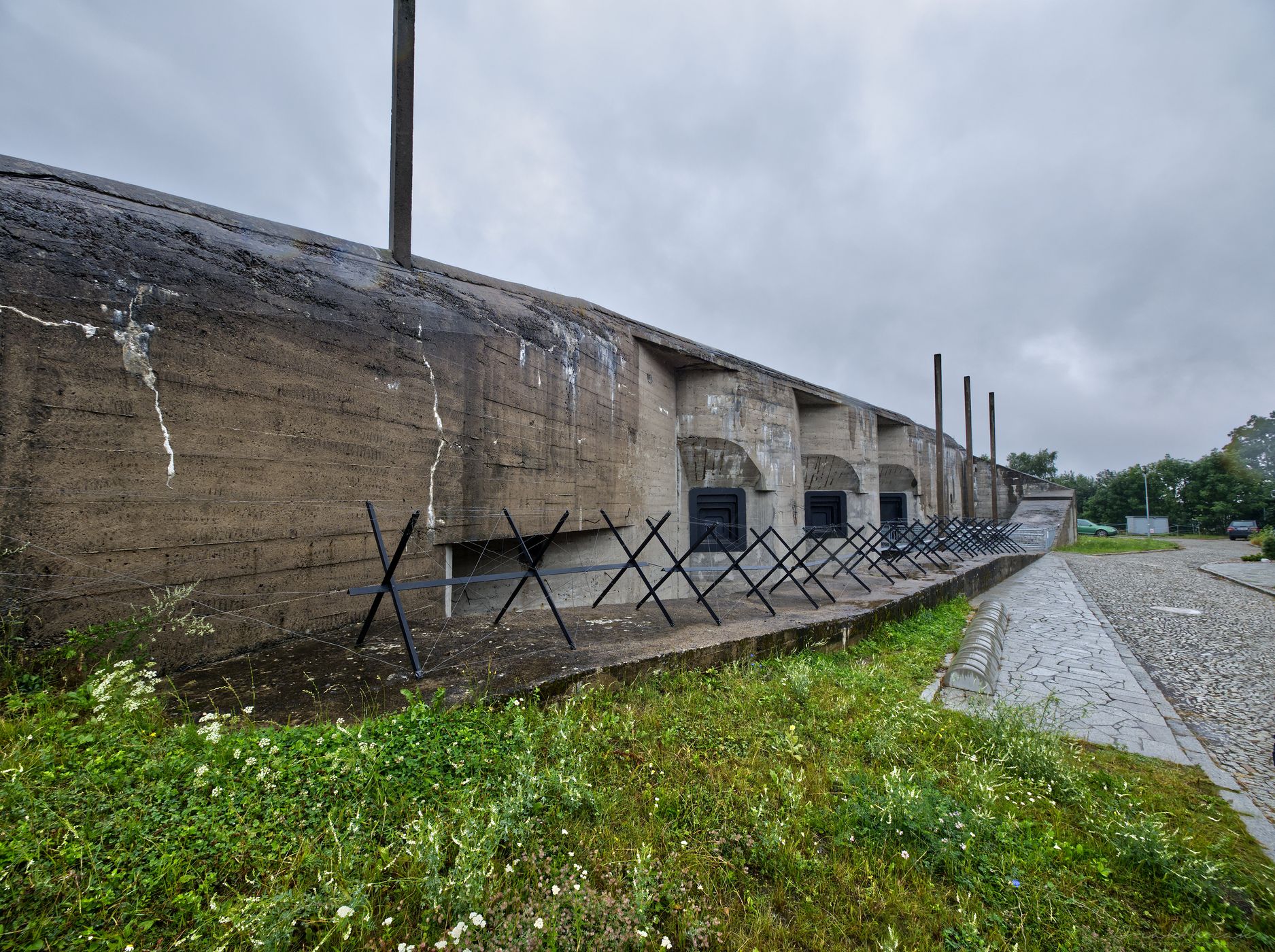 Zelený artillery bunker (N-S 75 Zelený), Czech Republic