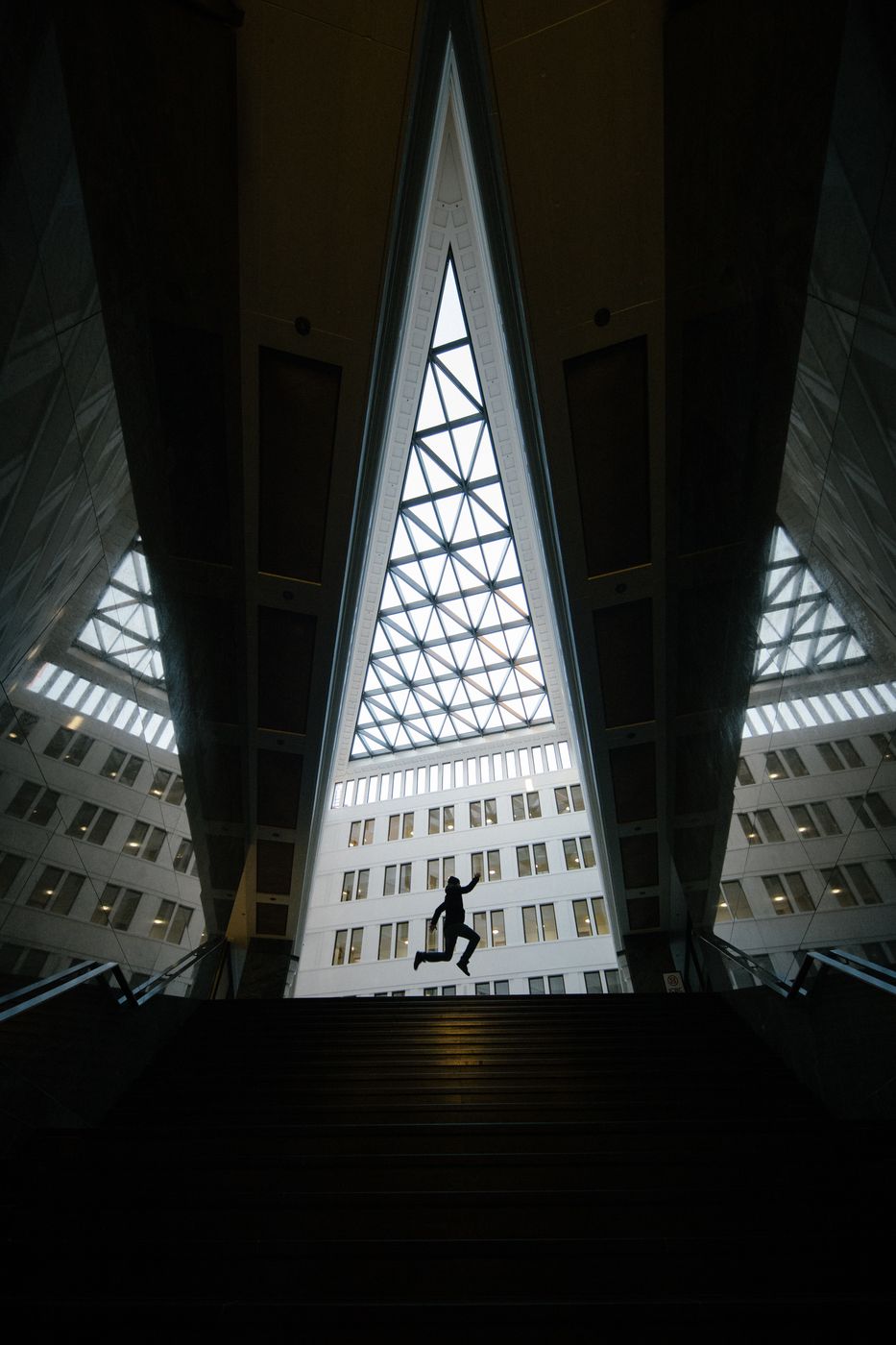 Atrium at Panoramapunkt, Berlin, Germany
