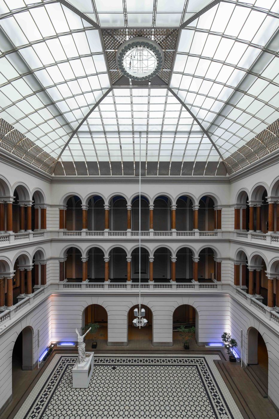 Atrium of TU Berlin, Germany