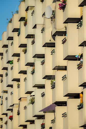 Balconies at Hedemannstraße, Berlin