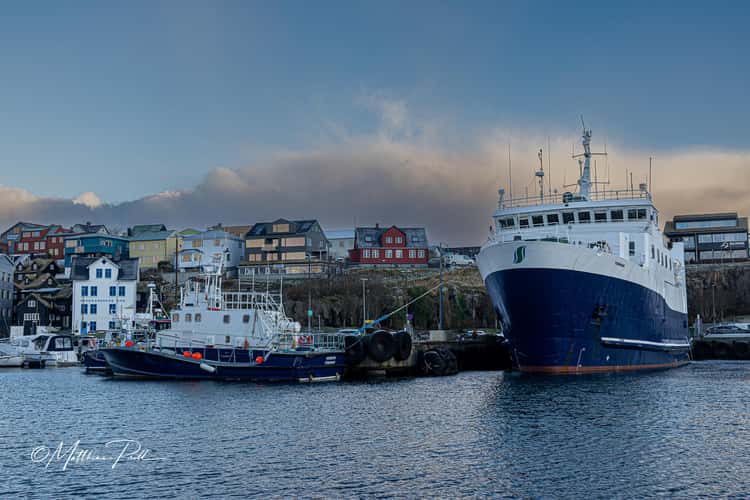 Blick auf Tórshavn