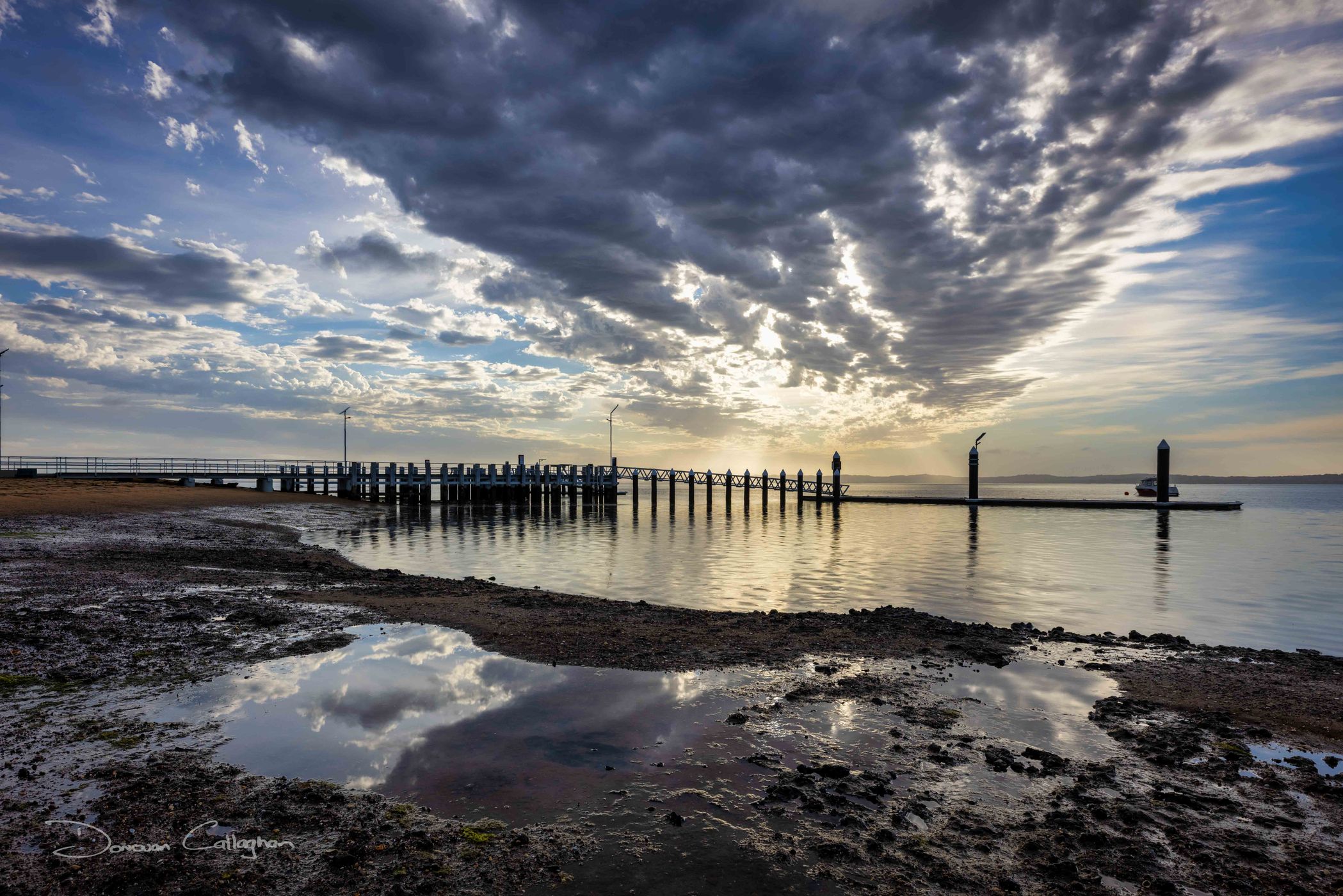 Boat & Jetty, Rhyll, Phillip Island, Victoria, Australia