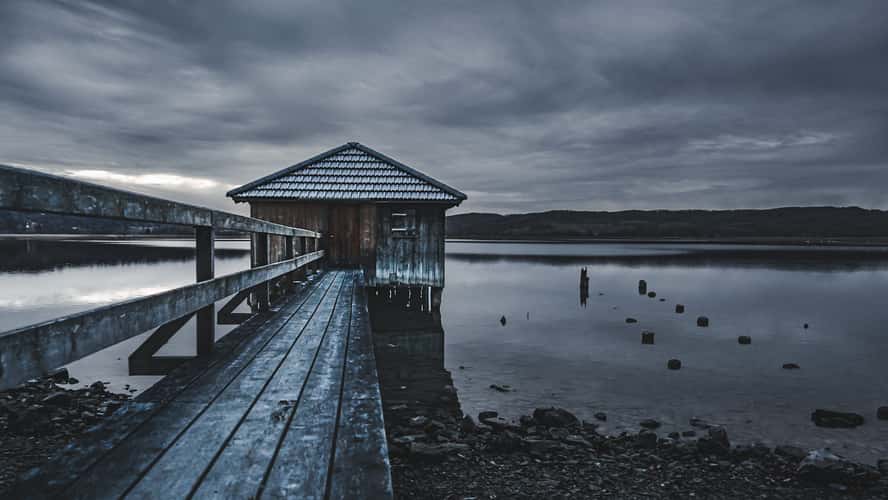 Boathouse at Kochelsee