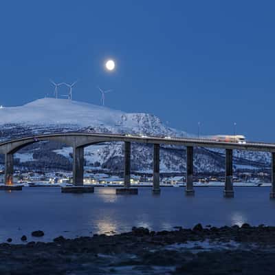 Bridge to Sortland, Norway