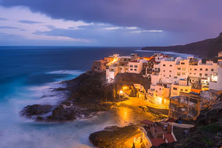 Caleta de Arriba, Galdar