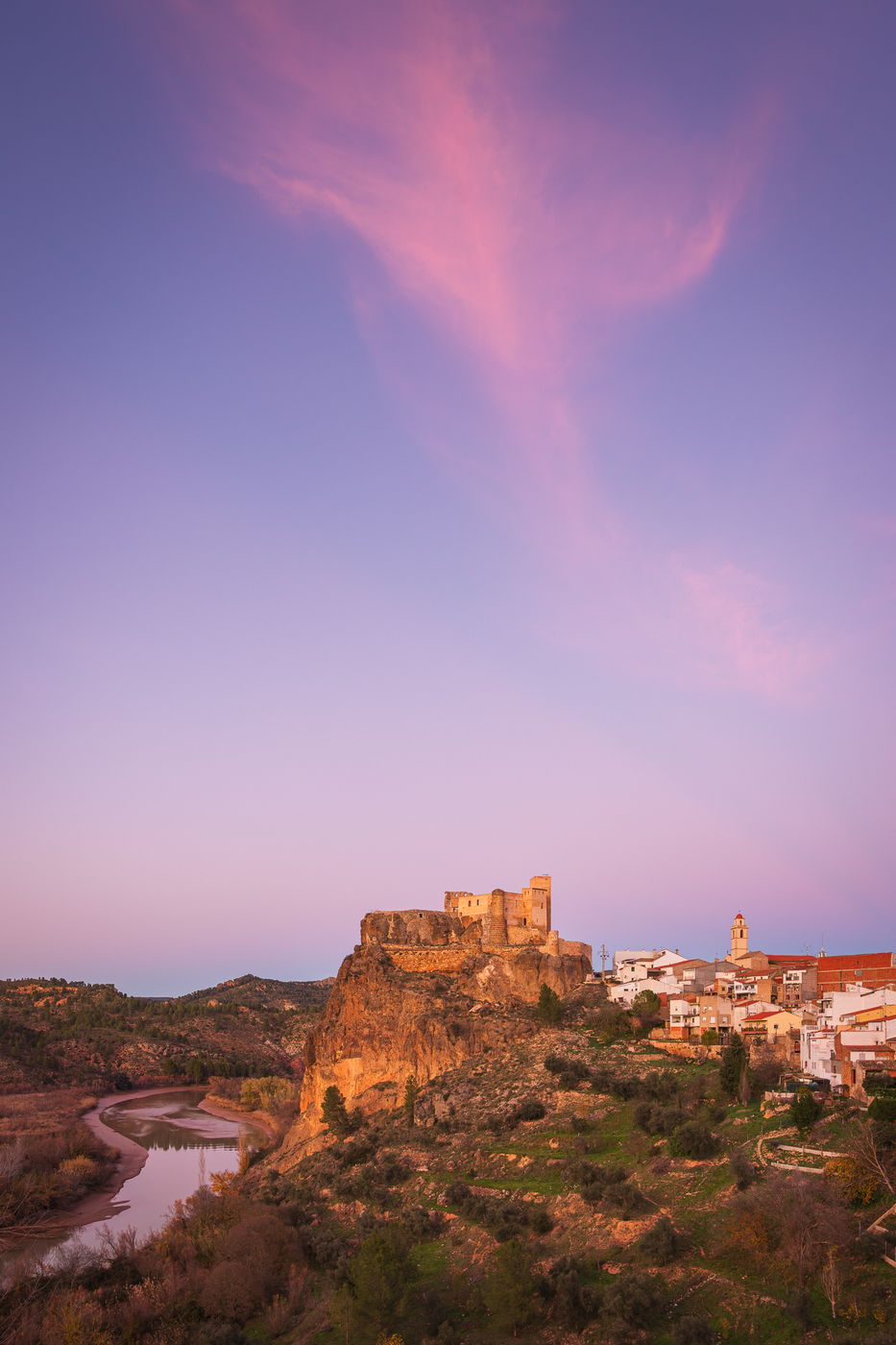 Cofrentes town, Spain