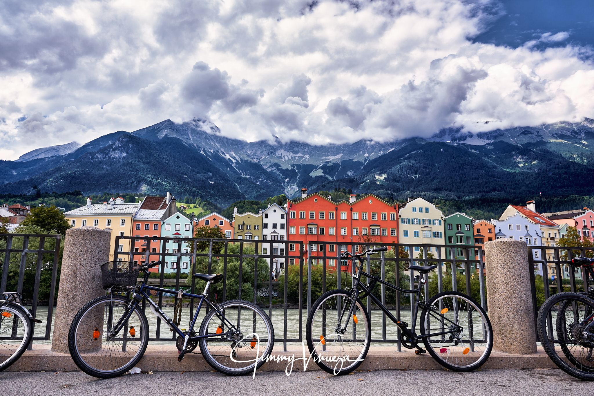 Colorful Houses Innsbruck, Austria