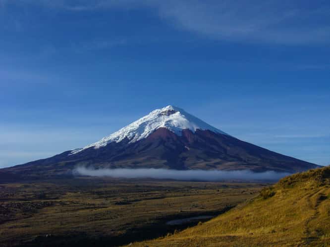 Cotopaxi from Tambopaxi Lodge