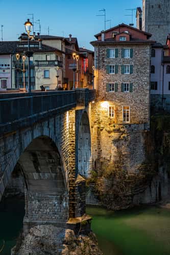 Devil's Bridge from Natisone River