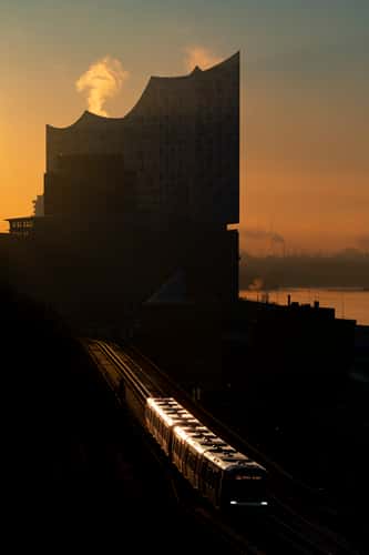 Elbphilharmonie with U3