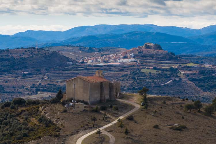 Ermita de San Cristóbal (drone)