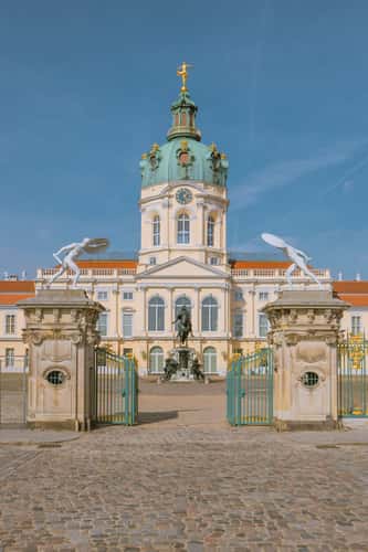 Front view of Charlottenburg Palace, Berlin