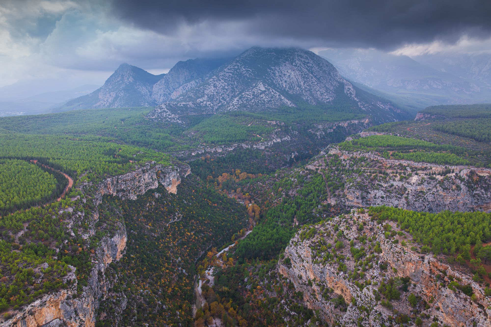 Güver Canyon (drone), Turkey (Türkiye)