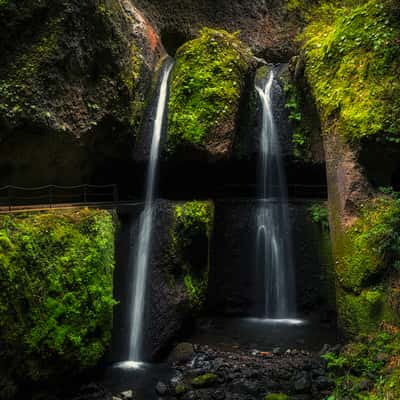Levada Nova Waterfall, Portugal