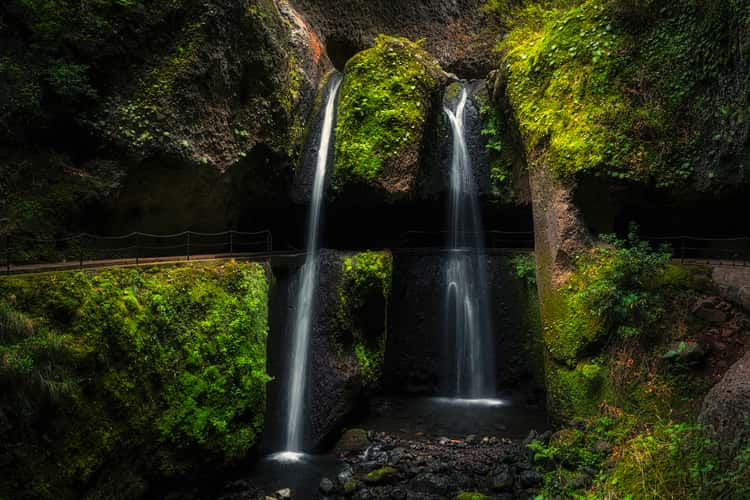 Levada Nova Waterfall