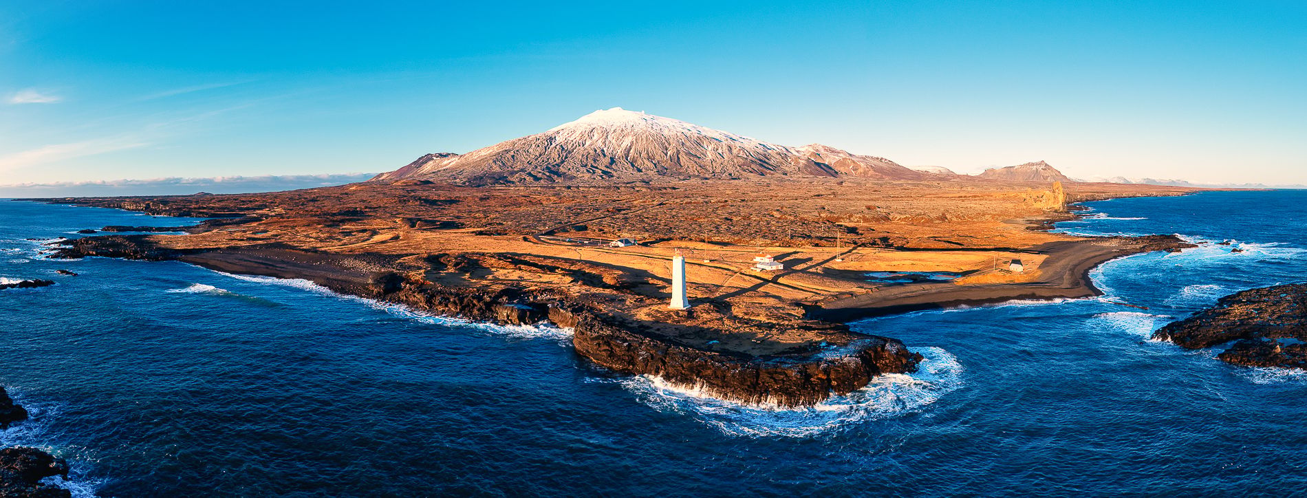 Malarrif Lighthouse, Iceland, Iceland