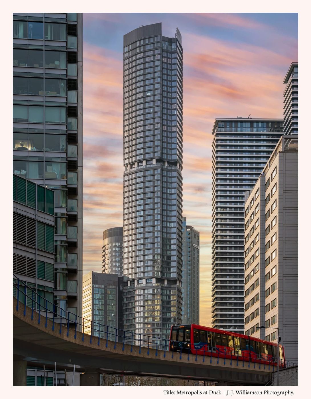 Marsh Wall, Canary Wharf, Isle of Dogs, London., United Kingdom