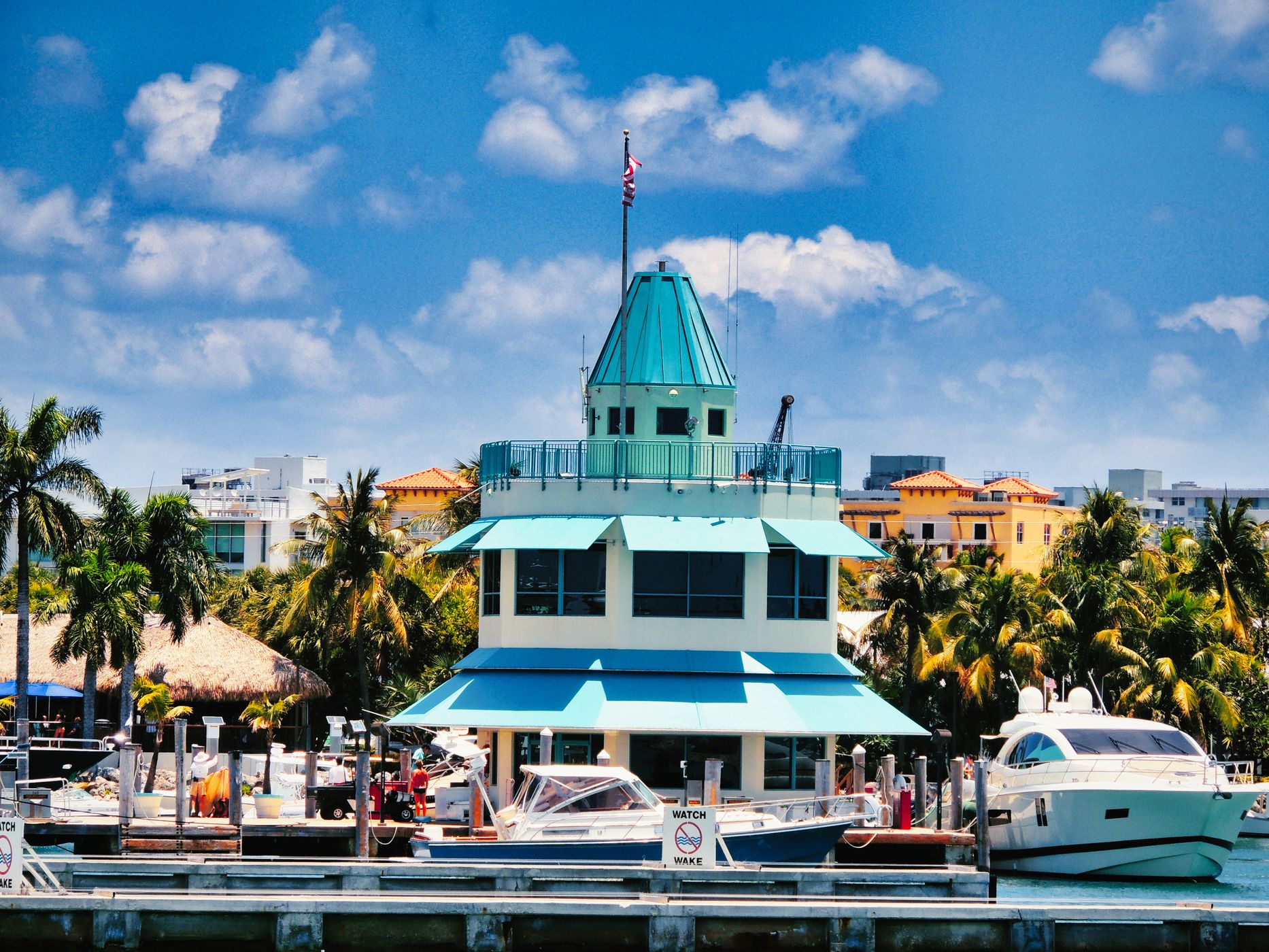 Miami Yachthafen, USA