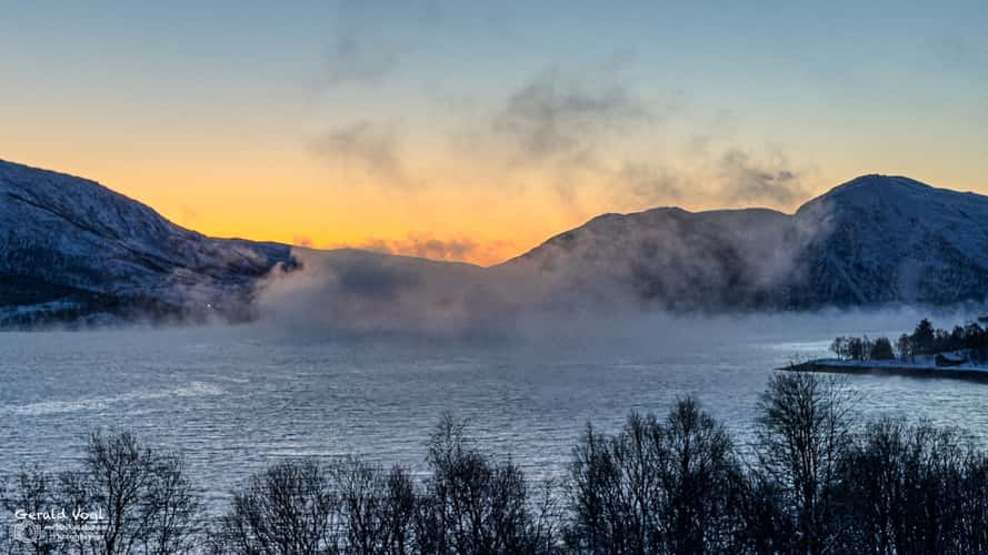 Morgenstimmung mit Blick auf Gullholm