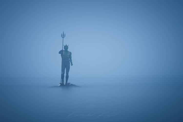 Neptune statue