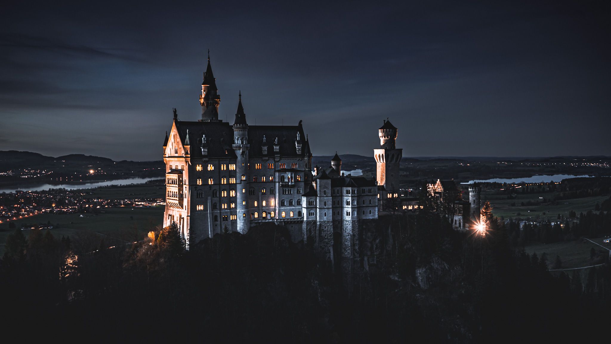 Neuschwanstein Castle from Marienbridge - The classic view, Germany