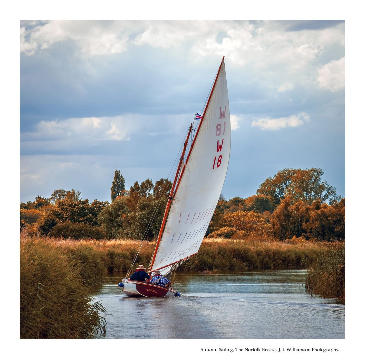 Norfolk Wherry Trust, River Thurne., United Kingdom