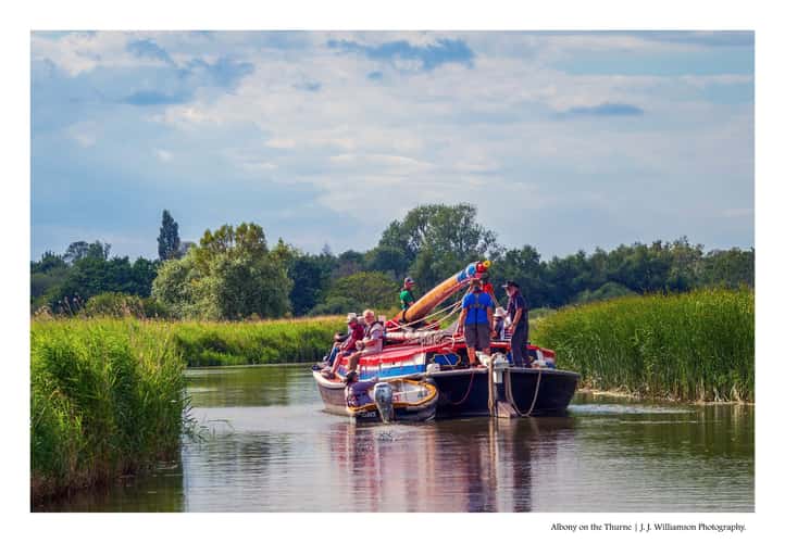 Norfolk Wherry Trust, River Thurne.