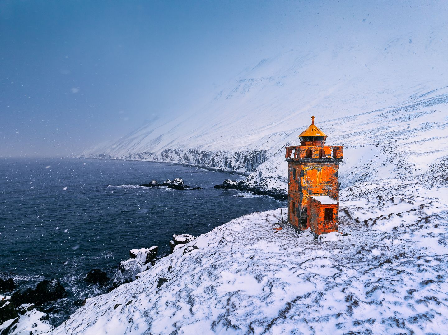 Old Selvíkurnef Lighthouse, Iceland