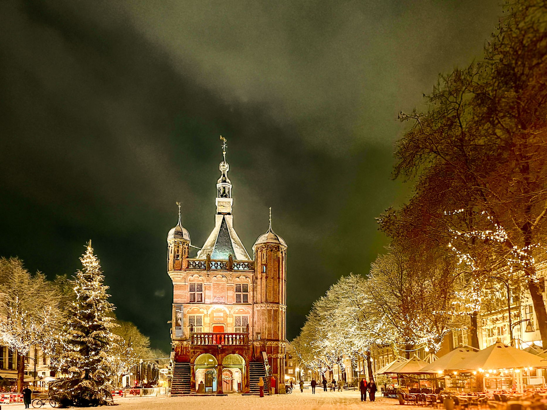 Old Town Hall De Waag in Deventer, Netherlands