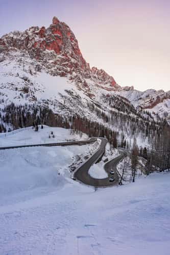 Passo Rolle hairpins