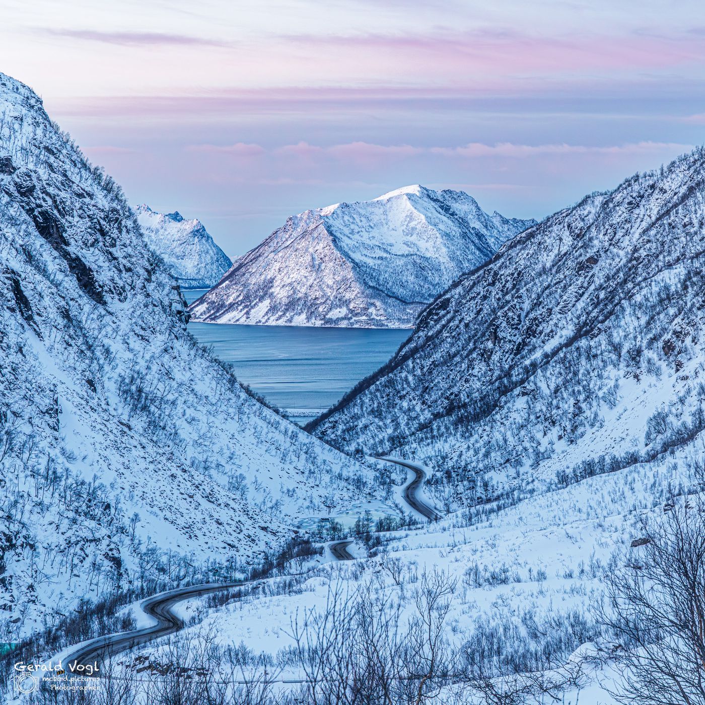 Road to Sifjord, Norway
