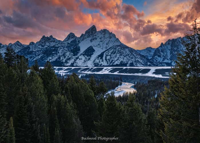 Snake River Junction, Grand Teton NP, Wyoming