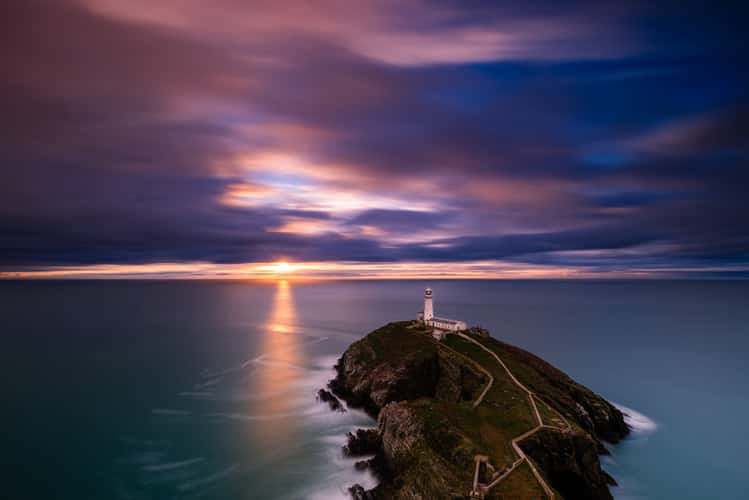 South Stack Lighthouse, Holyhead, Wales