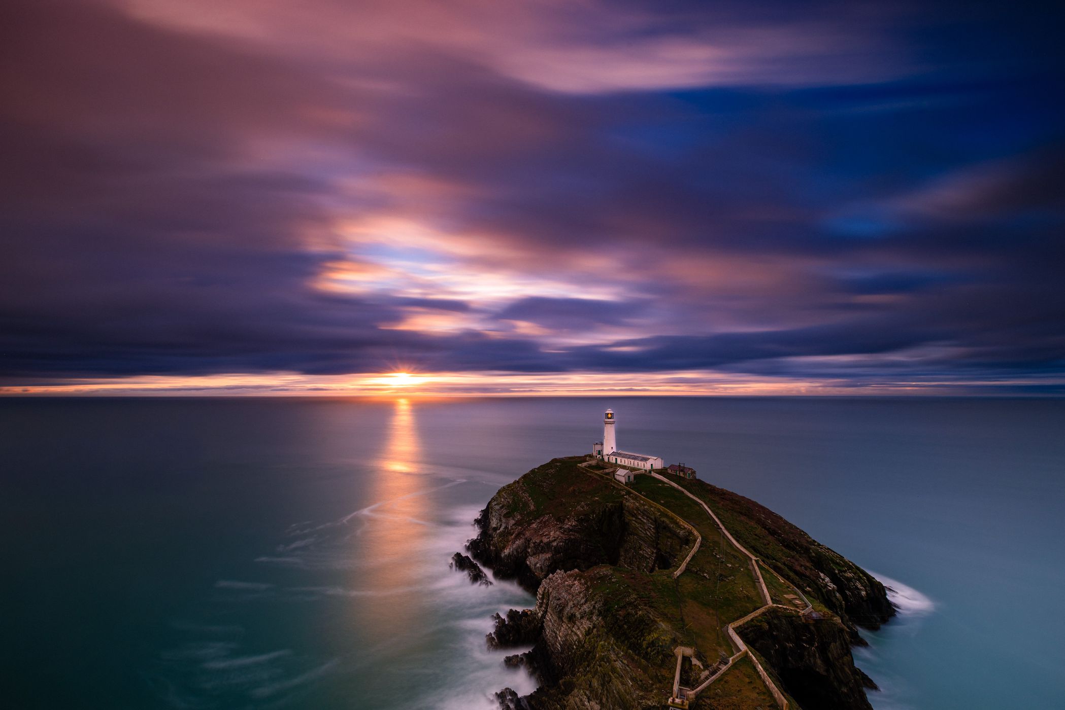 South Stack Lighthouse, Holyhead, Wales, United Kingdom