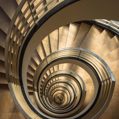Staircase at Rankestraße, Berlin, Germany