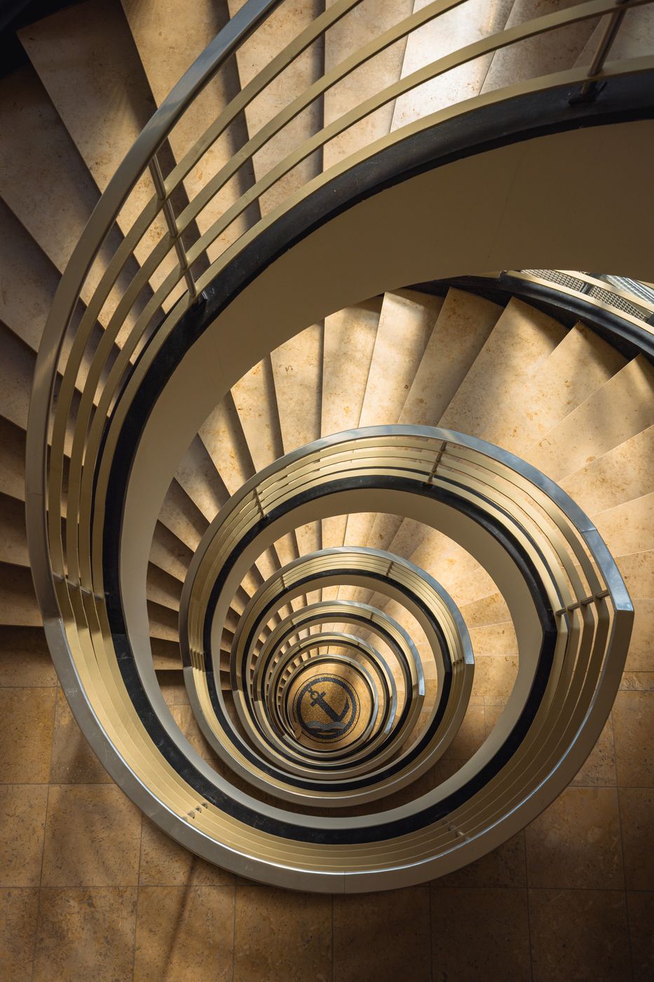 Staircase at Rankestraße, Berlin, Germany