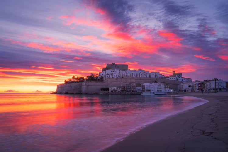 Sunset in Old Castle