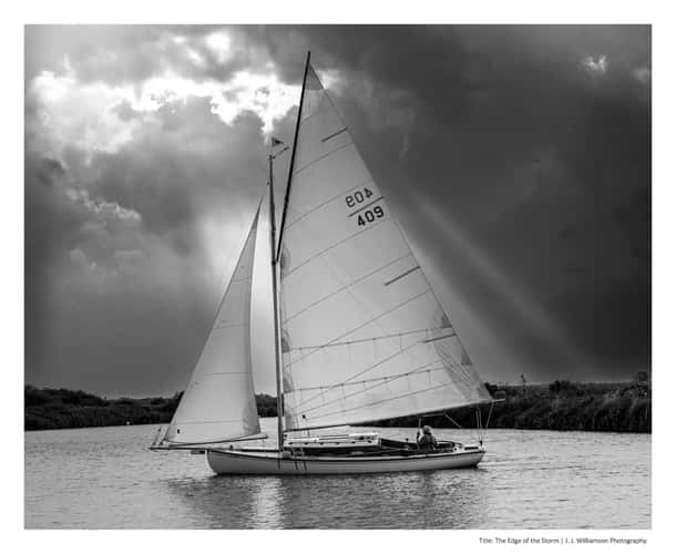 Thurne Norfolk on the banks.
