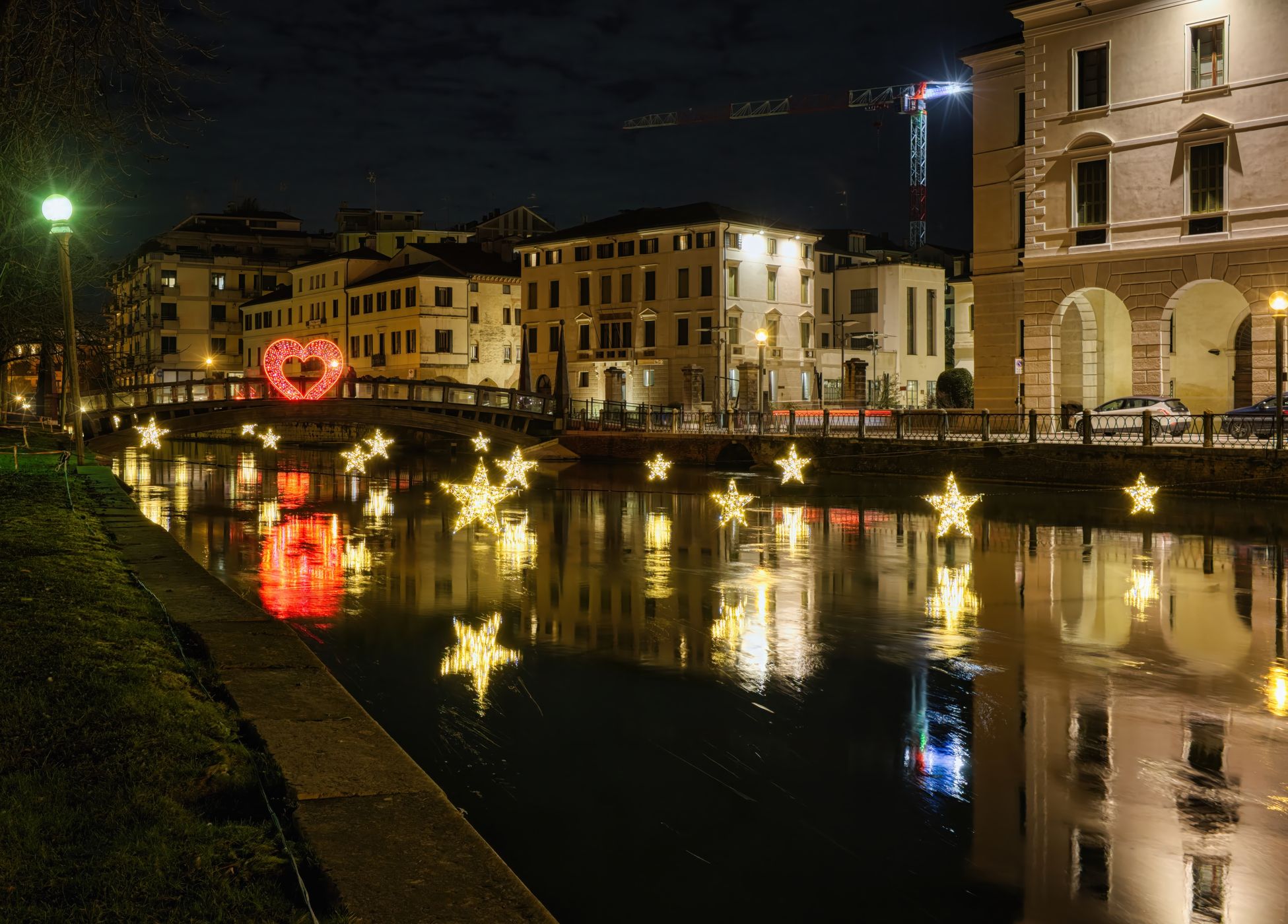 Treviso zona Ponte Dante, Italy