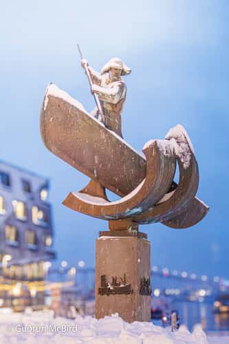 Tromso Fangstmonument (Arctic Hunter Statue)