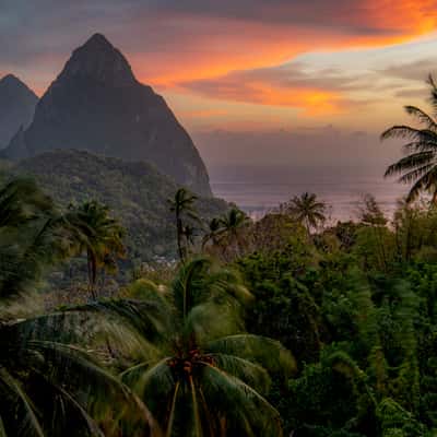 Two Pitons, Saint Lucia